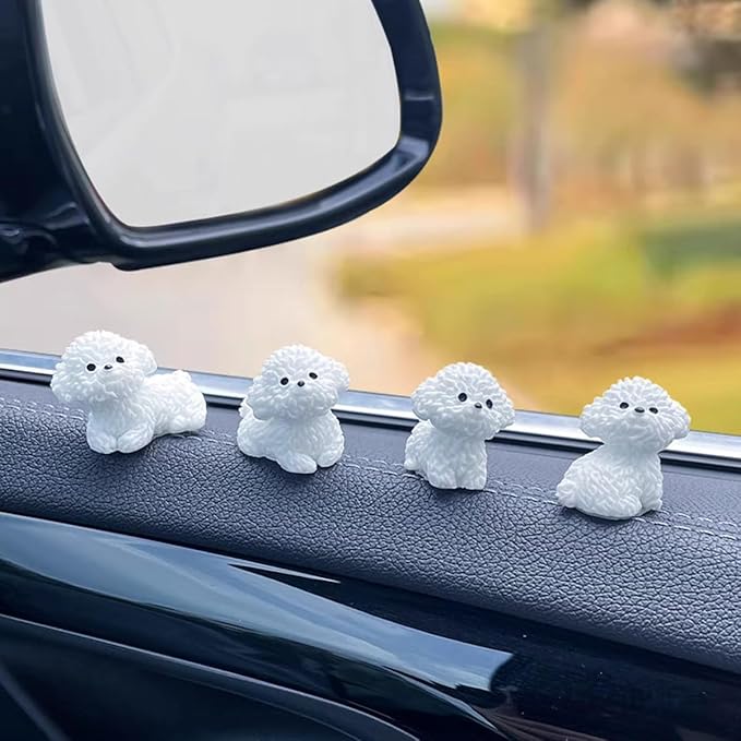 Cute Car Interior Puppy Ornaments