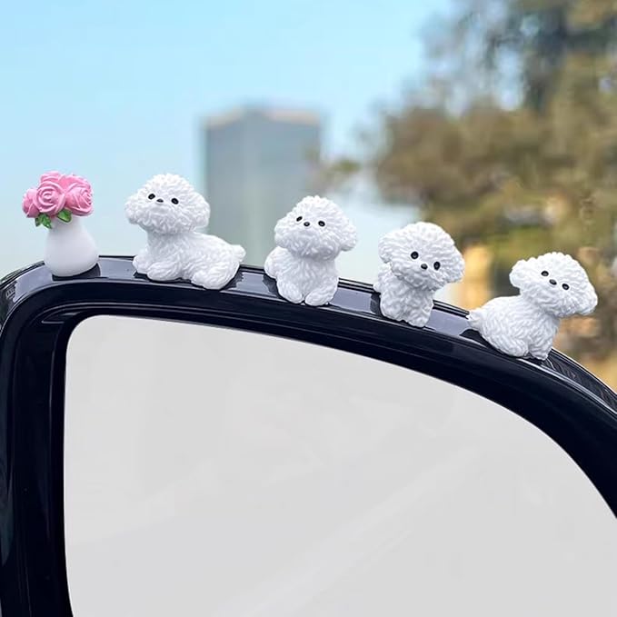 Cute Car Interior Puppy Ornaments