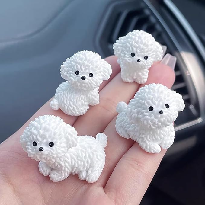 Cute Car Interior Puppy Ornaments