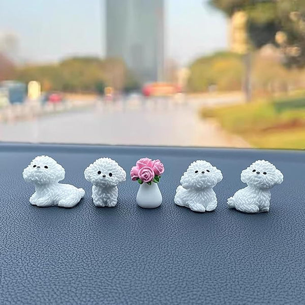 Cute Car Interior Puppy Ornaments