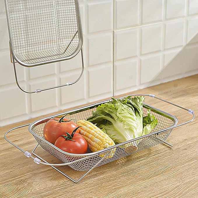 Extendable Kitchen Sink Strainer Basket