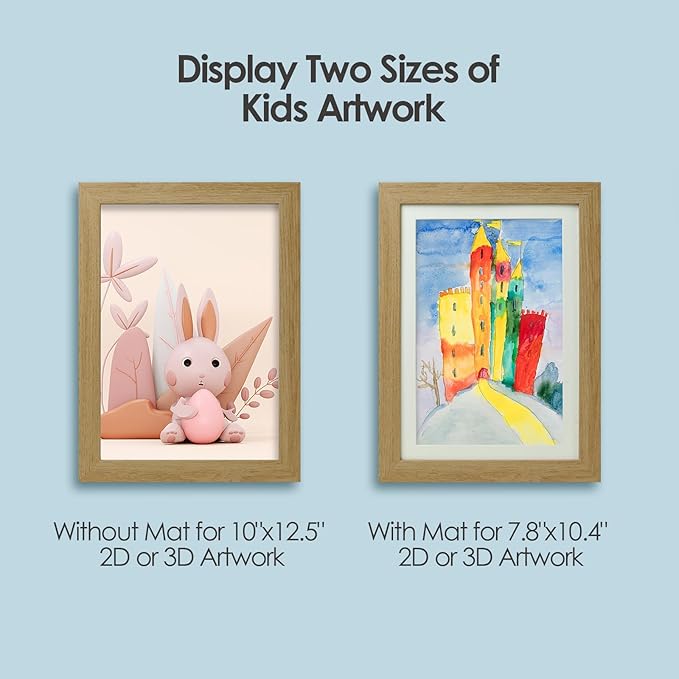 Magnetic Wooden Kids Art Frame