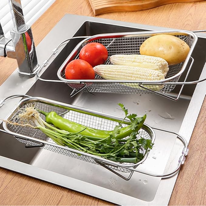 Extendable Kitchen Sink Strainer Basket