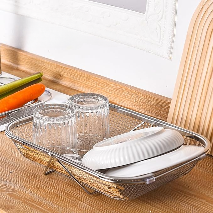 Extendable Kitchen Sink Strainer Basket