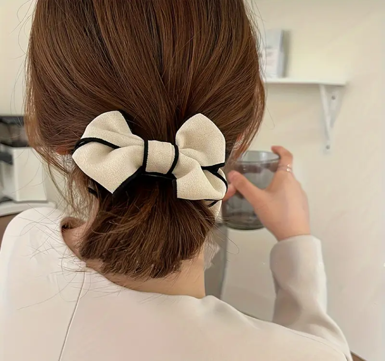 Women Bowknot Hair Claw Clip