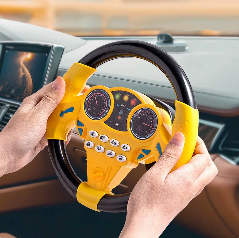 Junior Driver's Interactive Steering Wheel