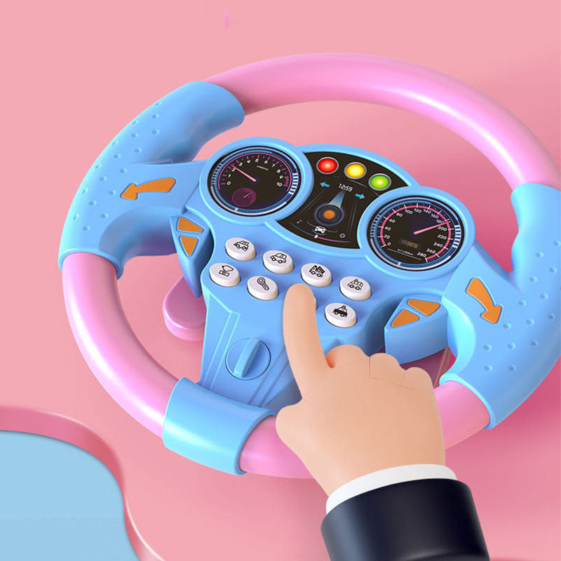 Junior Driver's Interactive Steering Wheel