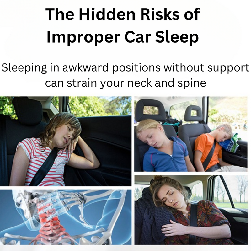 Car Headrest Sleeping Neck Pillow